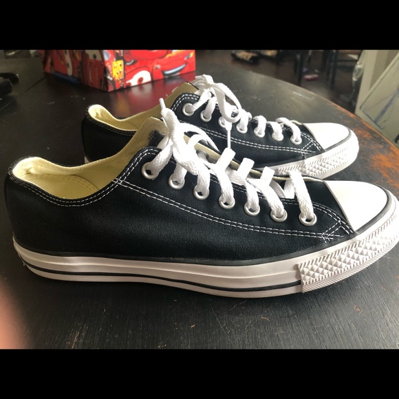 Black Converse-Worn once! - Picture 3 of 7